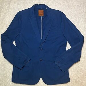 Guess Casual Cotton Blue Large Blazer